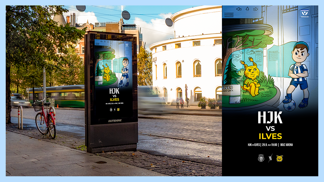 HJK: On the pitch and on digital screens