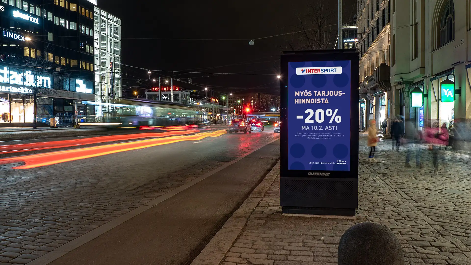 Kohdennetut mainospaikat Helsinki