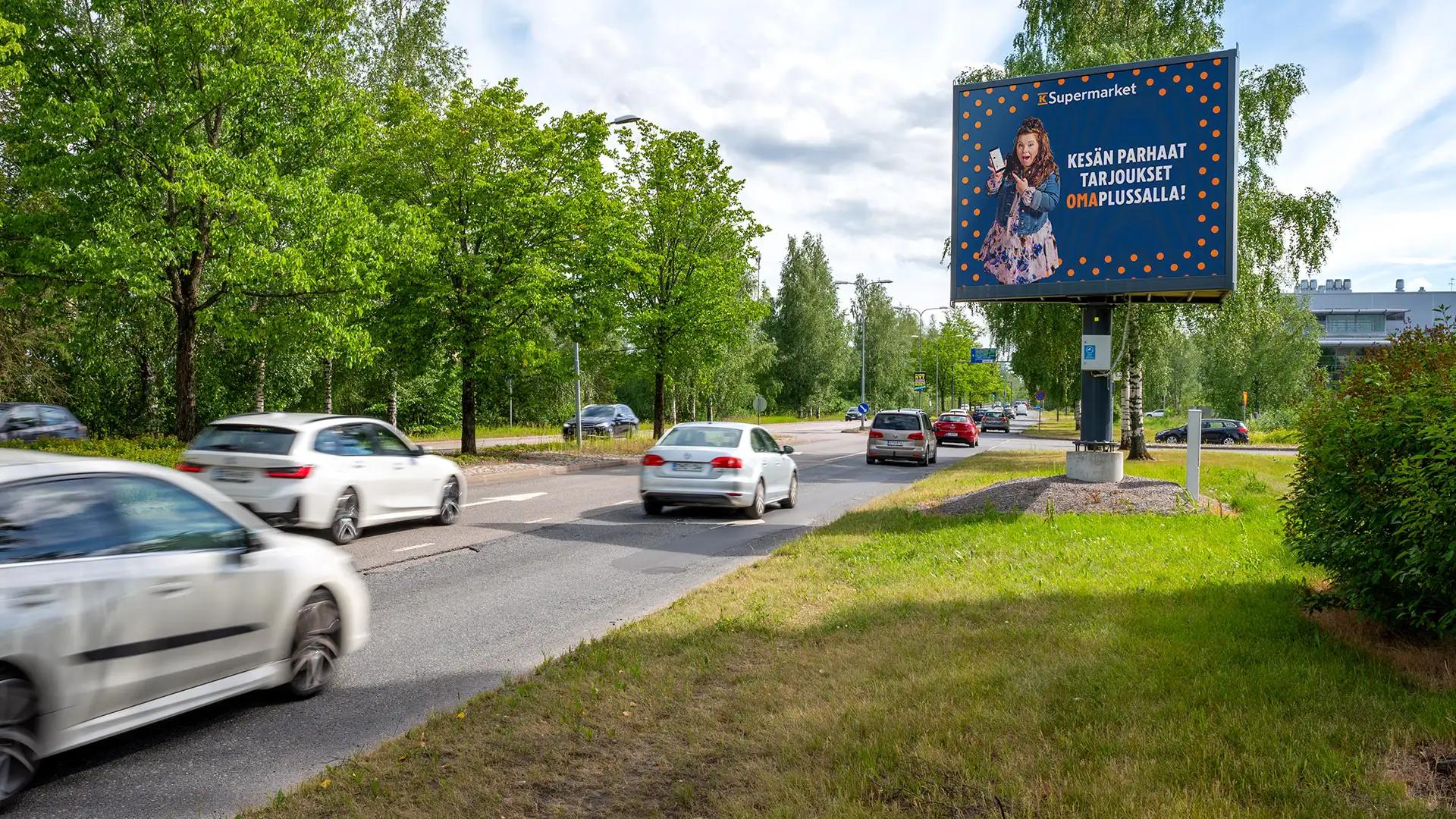 Liikenneympäristön mainospaikka