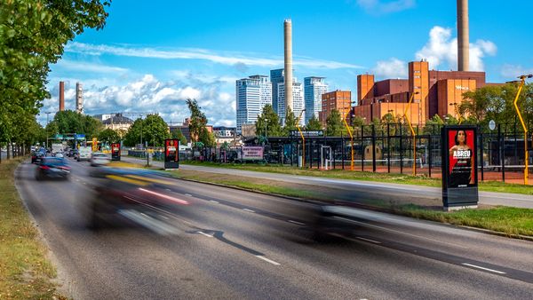 Sörnäinen Sörnäisten rantatie Northbound
