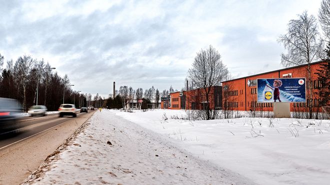 Screen in Vaalantie Oulu