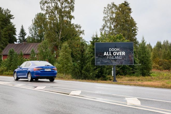  Picture of a screen in Siikalatva Pukkila