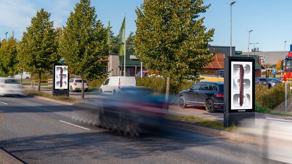 Finnoo Kuitinmäentie A ja B Westbound