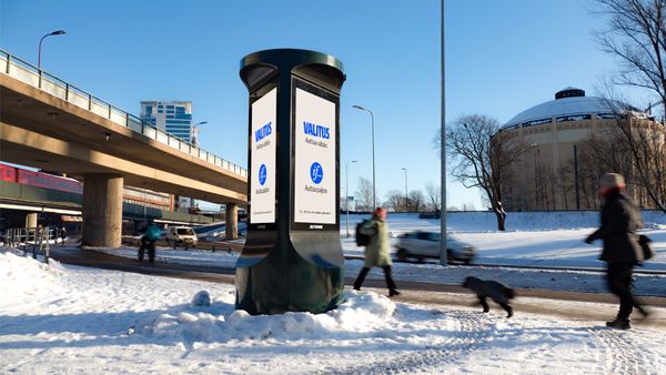 Pillar Suvilahti Sörnäisten Rantatie