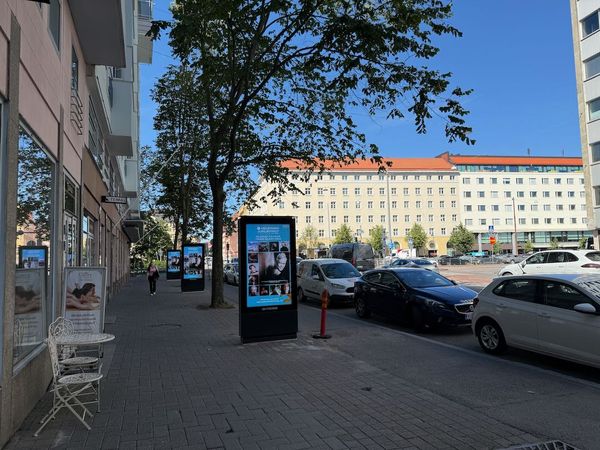 Kamppi Runeberginkatu CBA northbound